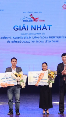 Trao giải Cuộc thi sáng tạo Video/clip Ấn tượng Du lịch Việt Nam 2025