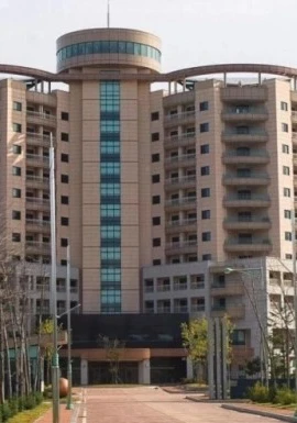 Cơ sở đoàn tụ các gia đình ly tán tại khu nghỉ dưỡng Núi Kumgang trước khi bị phá dỡ. (Nguồn: Bộ Thống nhất Hàn Quốc)