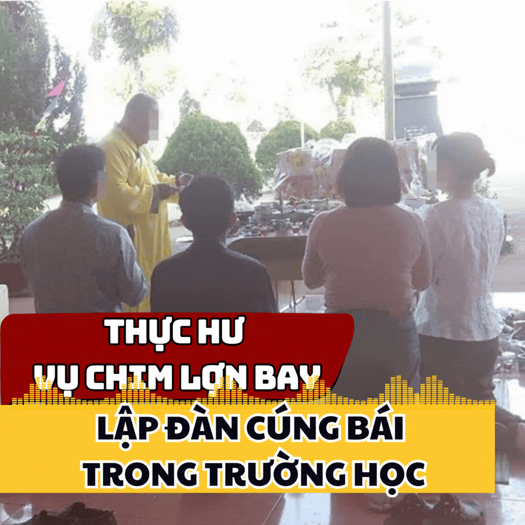 Tin nóng 4/3: Thực hư vụ chim lợn bay, lập đàn cúng bái trong trường học
