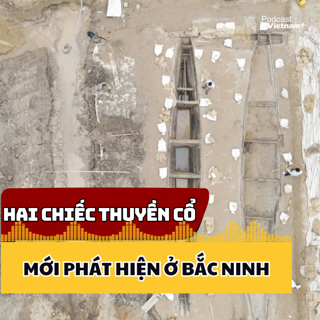 Hé lộ nguồn gốc hai chiếc thuyền cổ mới phát hiện ở Bắc Ninh