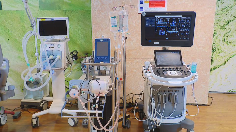 Những trang thiết bị y tế hiện đại. (Ảnh: Vũ Kiểm/Vietnam+)