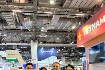 Sở Du lịch Thành phố Hồ Chí Minh chủ trì tổ chức Chương trình Xúc tiến Du lịch tại Hội chợ Du lịch Quốc tế ITB Asia 2025 diễn ra tại Singapore.(Ảnh: PV/Vietnam+)