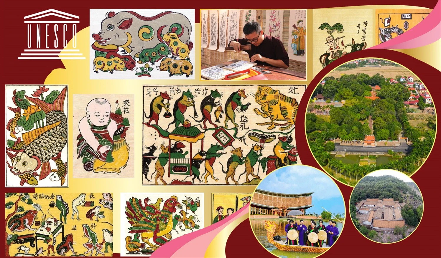 Bắc Ninh tổ chức lễ vinh danh tranh Đông Hồ và chuỗi sự kiện di sản quy mô lớn