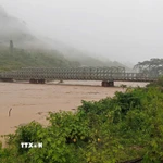 Đề phòng nguy cơ lũ quét, sạt lở đất ở Đà Nẵng và Quảng Ngãi. (Nguồn: TTXVN phát)