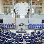 Quang cảnh một phiên họp Quốc hội Liên bang Đức ở Berlin. (Nguồn: THX/TTXVN)