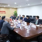 Quang cảnh cuộc làm việc giữa Bộ Công Thương Việt Nam và Bộ Nông nghiệp Hoa Kỳ. (Nguồn: Bộ Công Thương)