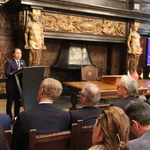 Bí thư Thành ủy Hải Phòng, Lê Tiến Châu, phát biểu tại hội thảo. (Ảnh: Hương Giang/TTXVN)