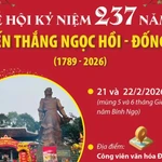 Lễ hội kỷ niệm 237 năm chiến thắng Ngọc Hồi-Đống Đa