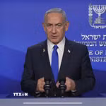 Thủ tướng Israel Benjamin Netanyahu. (Nguồn: THX/TTXVN)