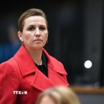 Thủ tướng Đan Mạch Mette Frederiksen. (Nguồn: THX/TTXVN)