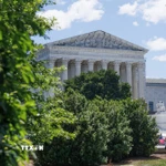 Trụ sở Tòa án Tối cao ở Washington, DC, Mỹ. (Nguồn: THX/TTXVN)