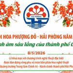 Lễ hội Hoa Phượng Đỏ-Hải Phòng năm 2026: Thanh âm sâu lắng của thành phố Cảng