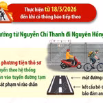 Hà Nội điều chỉnh giao thông nút giao La Thành-Nguyễn Chí Thanh từ 18/5