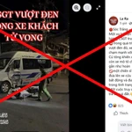 Hình ảnh tin giả trên các trang mạng xã hội đăng tải. (Nguồn: Công an cung cấp)