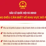 Bầu cử Quốc hội và Hội đồng Nhân dân: Những điều cần biết về Khu vực bỏ phiếu