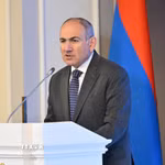 Thủ tướng Armenia Nikol Pashinyan. (Ảnh: THX/TTXVN phát)