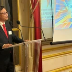 Đại sứ Việt Nam tại Pháp Trịnh Đức Hải. (Ảnh: Hữu Chiến/TTXVN)