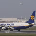 Máy bay của hãng hàng không Ryanair. (Nguồn: THX/TTXVN)