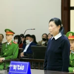 Bị cáo Hoàng Thị Thúy Lan, cựu Bí thư Tỉnh ủy Vĩnh Phúc (cũ). (Ảnh: Tuấn Anh/TTXVN)