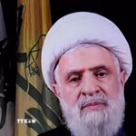 Thủ lĩnh Phong trào Hezbollah Naim Qassem. (Nguồn: THX/TTXVN)