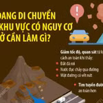 Khi đang di chuyển qua khu vực có nguy cơ sạt lở cần làm gì?