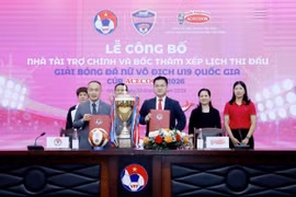 Năm 2026 đánh dấu năm thứ ba liên tiếp Công ty Cổ phần ACECOOK Việt Nam đồng hành cùng Giải bóng đá Nữ Vô địch U19 Quốc gia. (Ảnh: VFF)