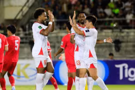 Đội tuyển Việt Nam giành chiến thắng 2-0 trước Đội tuyển Lào. (Ảnh: afc)