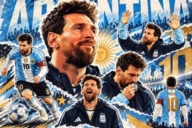 Messi và lời chia tay hoàn hảo với màu áo đội tuyển Argentina