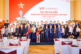 Bộ Nội vụ chính thức cho phép thành lập Liên đoàn Pickleball Việt Nam, đánh dấu bước phát triển quan trọng của môn thể thao này tại Việt Nam. (Ảnh: BTC)