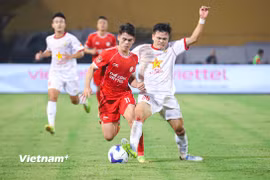 Thể Công-Viettel thua sốc Hồng Lĩnh Hà Tĩnh 1-3 ngay trên sân Hàng Đẫy 