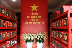 Sau 3 tháng triển khai, đã phát hiện, quy tập được 664 bộ hài cốt liệt sỹ tại công viên Lê Thị Riêng. (Ảnh: Xuân Khu/TTXVN)