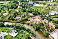 Di tích Lịch sử-Văn hóa cấp Quốc gia Nọc Nạng hình thành ở nơi diễn ra cuộc nổi dậy của anh em Mười Chức trên cánh đồng Nọc Nạng (phường Giá Rai, tỉnh Cà Mau) cách đây gần một thế kỷ (năm 1928). (Ảnh: Hồng Đạt/TTXVN)