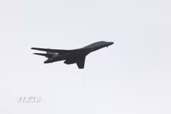 Máy bay B-1B của Mỹ. (Ảnh: Yonhap/TTXVN)