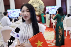 Lưu học sinh Việt Nam tại Trung Quốc. (Ảnh minh họa: Công Tuyên/TTXVN)
