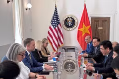Đại diện Việt Nam và Hoa Kỳ đàm phán về Hiệp định song phương về Thương mại đối ứng giữa Việt Nam và Hoa Kỳ. (Nguồn: Bộ Công Thương)