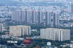 Một góc ở thành phố Thủ Đức, Thành phố Hồ Chí Minh. (Ảnh: Hồng Đạt/TTXVN)