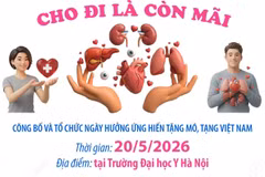 Ngày Hiến mô, tạng Việt Nam 20/5: Cho đi là còn mãi