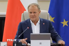 Thủ tướng Ba Lan Donald Tusk. (Ảnh: PAP/TTXVN)