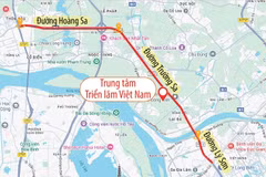 Hà Nội phân luồng giao thông phục vụ Hội chợ Mùa Thu lần thứ nhất