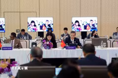 Thứ trưởng Bộ Nội vụ Việt Nam Cao Huy, Trưởng đoàn Đại biểu Việt Nam tham dự Hội nghị. (Ảnh TTXVN phát)