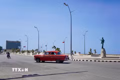 Quang cảnh đường phố tại La Habana, Cuba ngày 25/8/2026. (Ảnh: THX/TTXVN phát)