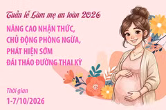 Nâng cao nhận thức, chủ động phòng ngừa, phát hiện sớm đái tháo đường thai kỳ