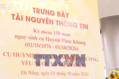 Kỷ niệm 150 năm Ngày sinh cụ Huỳnh Thúc Kháng tại Đà Nẵng