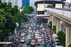 Từ ngày 1/1/2029, tất cả các xe ôtô tham gia giao thông ở Hà Nội, Thành phố Hồ Chí Minh phải đáp ứng từ Mức 2 trở lên. (Ảnh: Hoài Nam/Vietnam+)