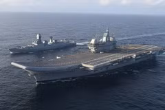 Tàu sân bay INS Vikrant. (Nguồn: PIB)