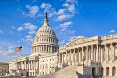 Trụ sở Bộ Ngoại giao Mỹ tại Washington DC. (Ảnh: THX/TTXVN)