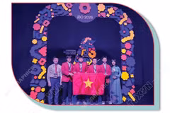 4 học sinh Việt Nam giành huy chương Bạc Olympic Sinh học quốc tế 2026