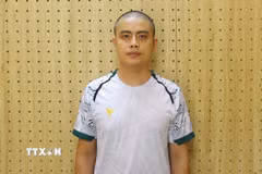 Đối tượng Quàng Văn Tân. (Ảnh: TTXVN phát)