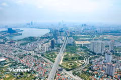 Hà Nội-Thủ đô giàu bản sắc văn hóa và hiện đại. (Ảnh: Vietnam+)
