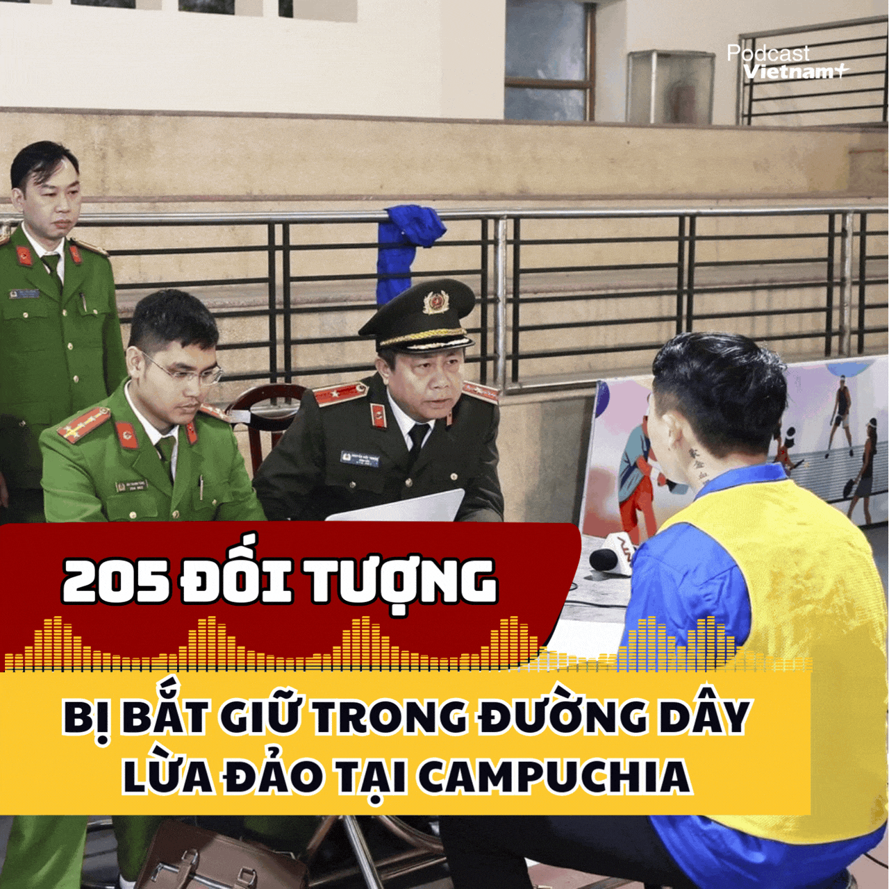 Công an Tuyên Quang bắt giữ 205 đối tượng trong đường dây lừa đảo tại Campuchia